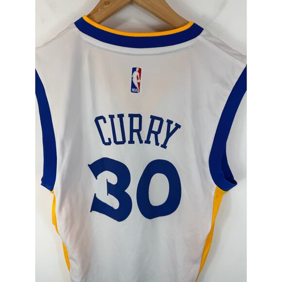 Golden State Warriors Stephen Curry Jersey Adidas NBA Size Small Number 30 - Picture 11 of 12